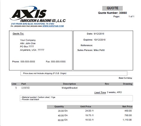 cnc machined aluminum quotes|cnc machining price list.